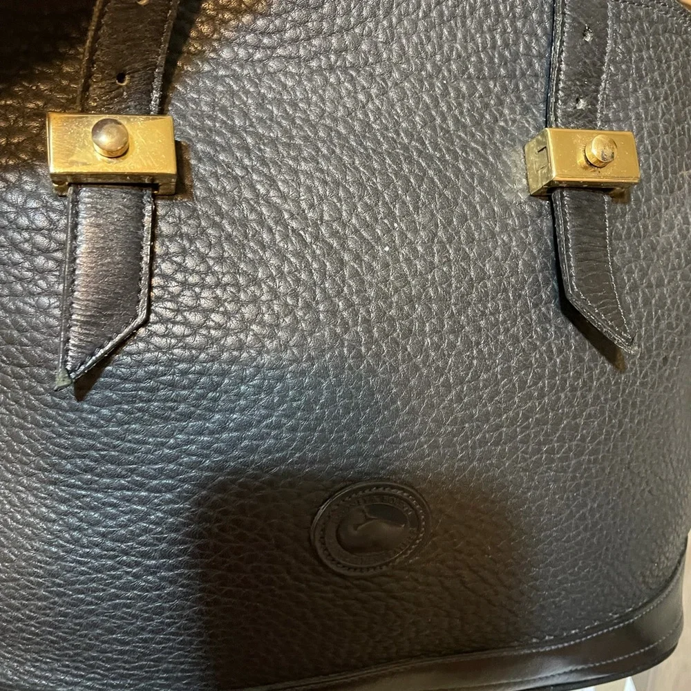 Dooney & Bourke black vintage leather - Picture 2 of 10